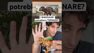 Riportare in vita i DINOSAURI scienza perte shorts fisica stem dinosauro science [upl. by Armbruster]