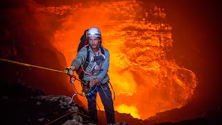 Expedition to the Heart of an Active Volcano  360° Video [upl. by Gilman]