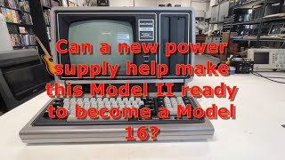 Making a TRS80 Model II evolve Part 1 [upl. by Samara]