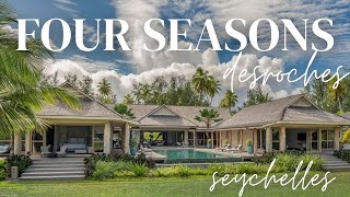 INCREDIBLE Four Seasons Residence at Desroches Island in Seychelles [upl. by Nawtna281]