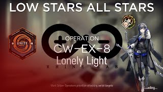 【Arknights】CWEX8 Challenge Low Rarity Guide [upl. by Notpmah]