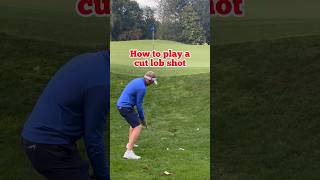 How to play a cut lob shot  Golf [upl. by Cranston]