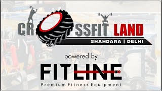 CrossFit Land Shahdra Delhi  New gym installation by FitLine  Latest Commercial Gym  2022 [upl. by Inalaehon933]