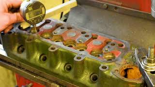 Classic Mini ASeries Cylinder Head Machining Valve Spring Seats [upl. by Tolkan]