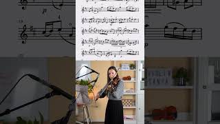 Bach Musette Violin Tutorial [upl. by Amadas]