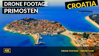 Primosten Croatia Drone footage [upl. by Maxie]