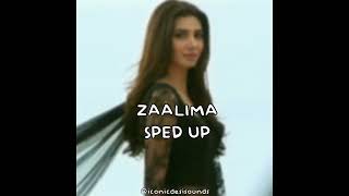 zaalima sped up  raees [upl. by Aiuqet921]