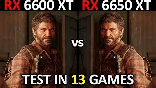 RX 6600 XT vs RX 6650 XT  Test in 13 Games at 1080p  The Ultimate Comparison 🔥  2024 [upl. by Ahseken598]