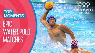 Top 10 Water Polo Matches at the Olympics  Top Moments [upl. by Hareemas]