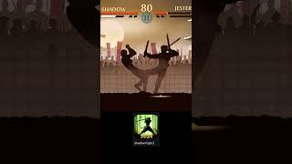 Shadow vs Jester in Shadow Fight 2part 5 shadowfight2 shadow nekki [upl. by Nitsud]