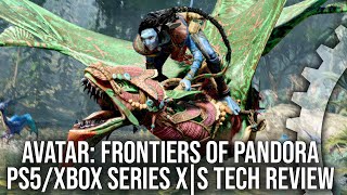 Avatar Frontiers of Pandora  PS5Xbox Series XS Tech Review  Graceful Scaling vs Maxed PC [upl. by Gerrard]