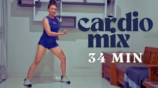 34 min cardio mix workout [upl. by Dhar]