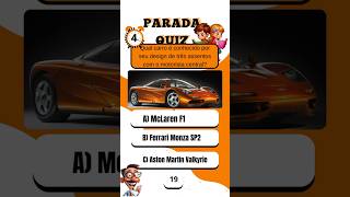 Qual carro Parte5 mundoquiz quiztime quizbrasil quiz curiosidades quizinteligente [upl. by Hayidan]