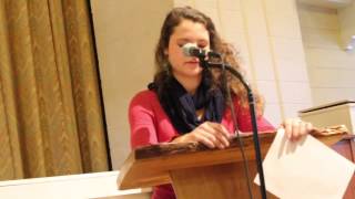 Chapel 162014  Epiphany  Abby Bergey [upl. by Bringhurst]