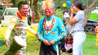 😨‼️PELEA de PAYASOS en PLENA FIESTA‼️ Pikolin y Kiwi  ProduccionesJhenuamn Los Mejores Payasos [upl. by Rosamond]