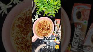 Nescafe coffee 🤤 shortsvideo [upl. by Dnomyad]