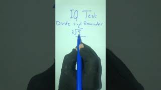 The IQ Test Trick That 1 of People Can Solve [upl. by Ronaele]