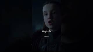 Lyanna Mormont Confronts Jon Snow Bending the Knee to Daenerys gameofthrones got shorts [upl. by Sand]