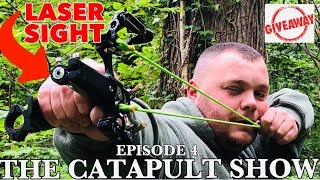 THE CATAPULT SHOW  Ep4  with GAMEKEEPER JOHN SLINGSHOT SURVIVAL HUNTING SHOOTING [upl. by Anay697]