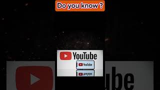 Youtube related facts ytshorts facts factsinhindi shortsfeed [upl. by Aleak133]