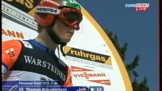 Thomas Morgenstern  128m  Planica 2003  DANGEROUS [upl. by Krueger]