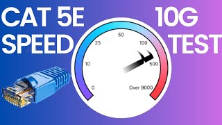 CAT 5E 10G SPEED TEST for Home Server Cat5e vs Cat6 Cable [upl. by Eniliuqcaj]