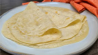 How to make Soft Flour Tortillas  Burrito  Taco Wrappers  Step by Step  Episode 1209 [upl. by Retniw800]