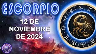 Horóscopo de hoy – ESCORPIO – 12 de noviembre de 2024 [upl. by Kcirredal]