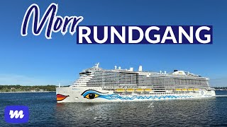 AIDAnova MorrRundgang und Schiffstour  Die RiesenAIDA im Detail [upl. by Yecam]