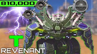 Traditionalist Revenant Is A MONSTER 850000 HP Cyberknight Tank Takes Over  War Robots [upl. by Hakym591]