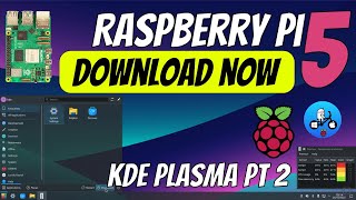 My Linux setup Raspberry Pi 5 Part 2 KDE Plasma [upl. by Naired]