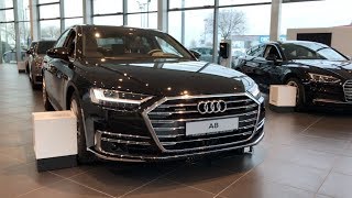 New Audi A8 2018 in depth review in 4K [upl. by Enirod]