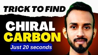 what is chiral carbon  TrickMethod to find chiral carbon  chiral center organic chemistry [upl. by Elatan]