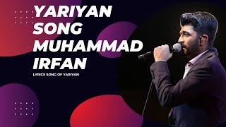 Barish Yaariyan song  Mohammad Irfan song  Barish yaariyan song lyrics [upl. by Bobker]