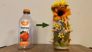 Crafting A Beautiful Lamp From Plastic a Bottle [upl. by Atinej]