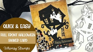 Quick amp Easy Full Front Halloween Shaker Card [upl. by Dorie]