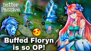 BUFFED FLORYN IS MORE OP NOW😍NEW FLORYN GAMEPLAY🌸 [upl. by Anniahs]