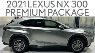 2021 Lexus NX 300 Premium Package L240260A  Full Review and Walk Around [upl. by Goines]