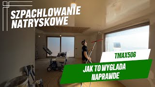 Szpachlowanie natryskowe Jak to wygląda naprawde [upl. by Sartin]