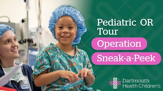 Tour the Pediatric OR with Operation SneakaPeek [upl. by Jairia]