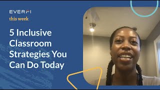 5 Inclusive Classroom Strategies You Can Do Today [upl. by Prud]