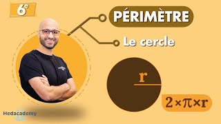 COMMENT CALCULER LA LONGUEUR DUN CERCLE  6ᵉ  5ᵉ [upl. by Acinaj]