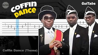 COFFIN DANCE Astronomia 2k19 🎸Guitar TAB EΞΞƎ [upl. by Aivilys]