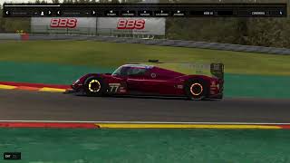 RaceRoom  Mazda DPi  Spa  Time Trial Competition [upl. by Previdi]