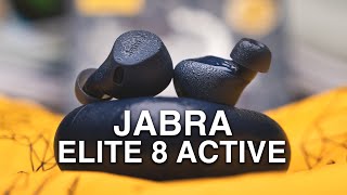 The Best Workout Earbuds  Jabra Elite 8 Active Review [upl. by Apilef731]