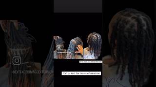 Microlocks dreadlocks locretwist locs retie locrepair loctician interlocking locreplacement [upl. by Yttap116]