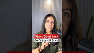 Stop Buying For Good Fortune till Diwali‼️astrology hindufestival diwalispecial manifestation [upl. by Esyahc]