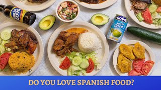 Cuban Pork Roast Meal PERNIL Tasty SPANISH Dish  Finger Licking Good [upl. by Armilla]