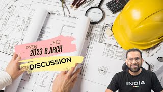 b arch exam preparation  JEE Paper 2 2023 Solved BARCHBPLANNING  BArch paper Explained [upl. by Arihsat]