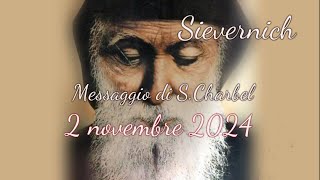 Messaggio di S Charbel a Manuela Strack nella sua abitazione  2 novembre 2024 [upl. by Ayarahs606]